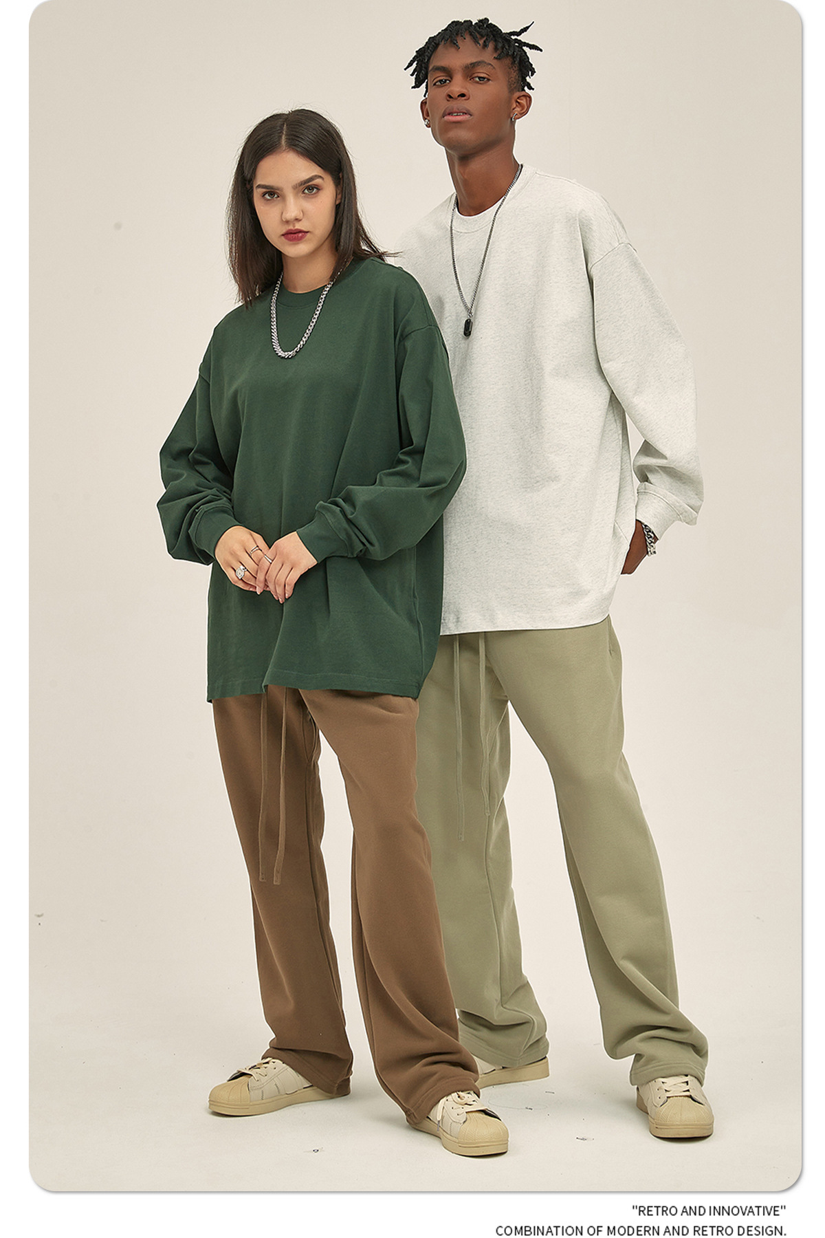 350G Heavyweight Basic Long-Sleeve T-Shirt #2318