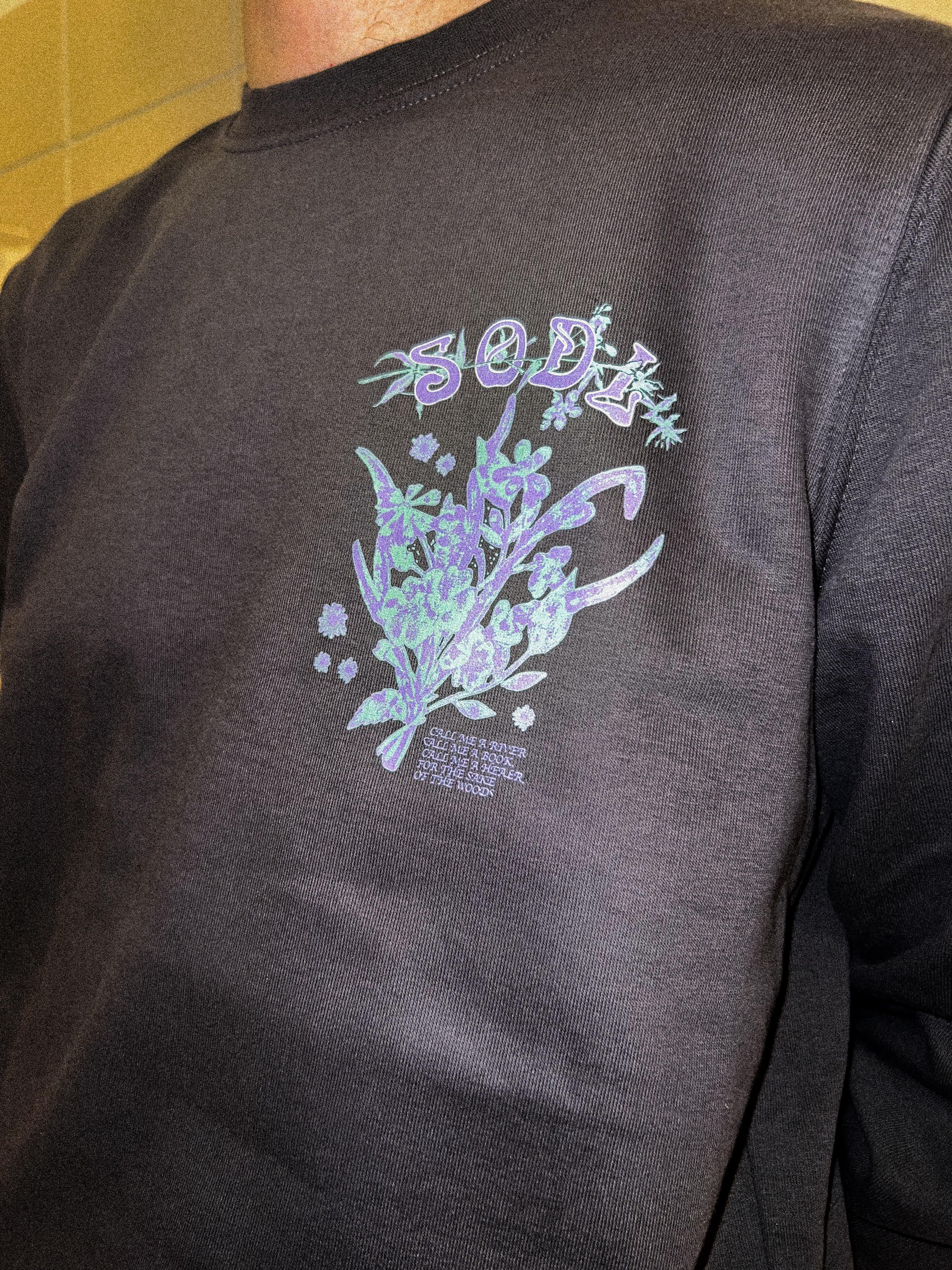 Sweatshirt .ೃ࿔  wildflowers .ೃ࿔  