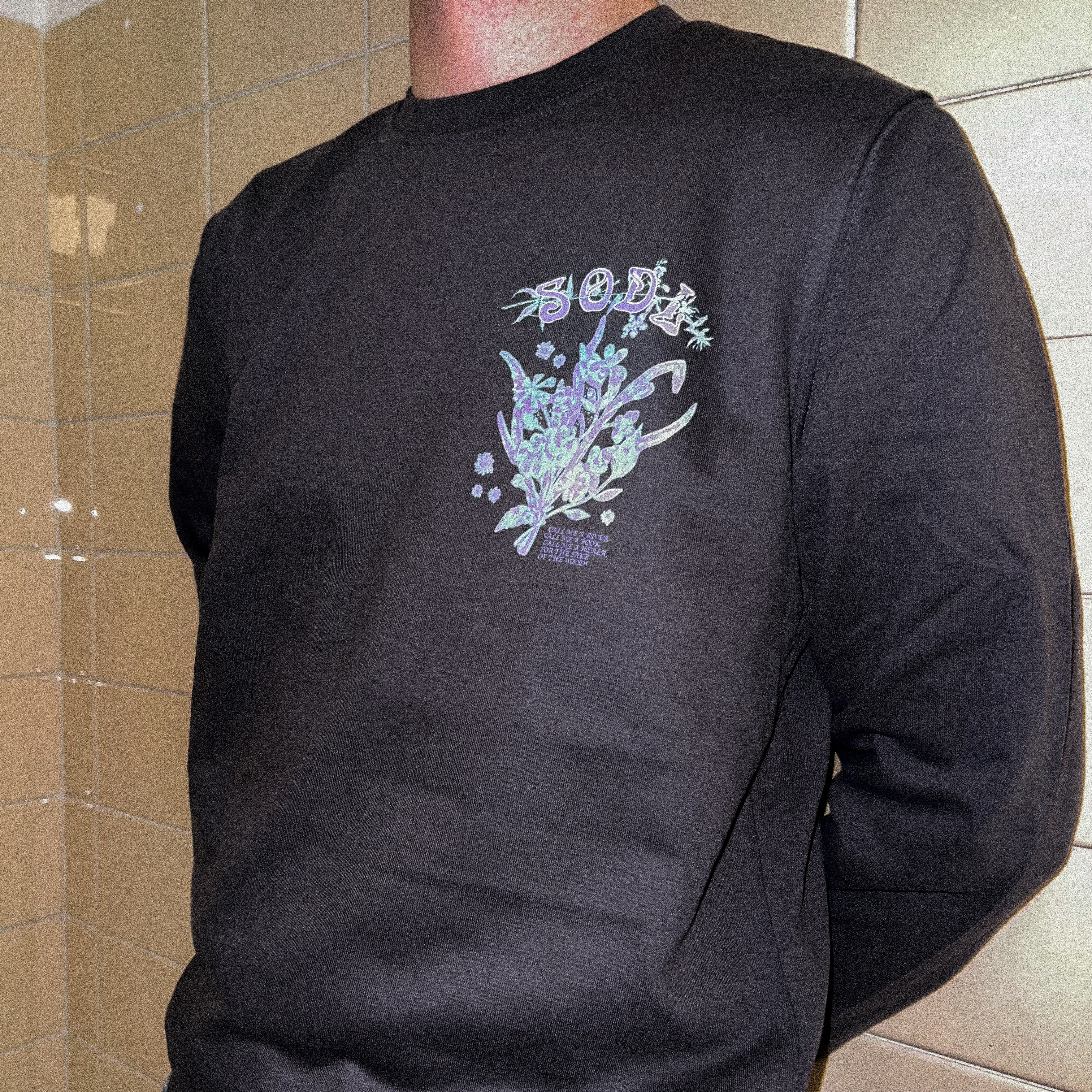 Sweatshirt .ೃ࿔  wildflowers .ೃ࿔  