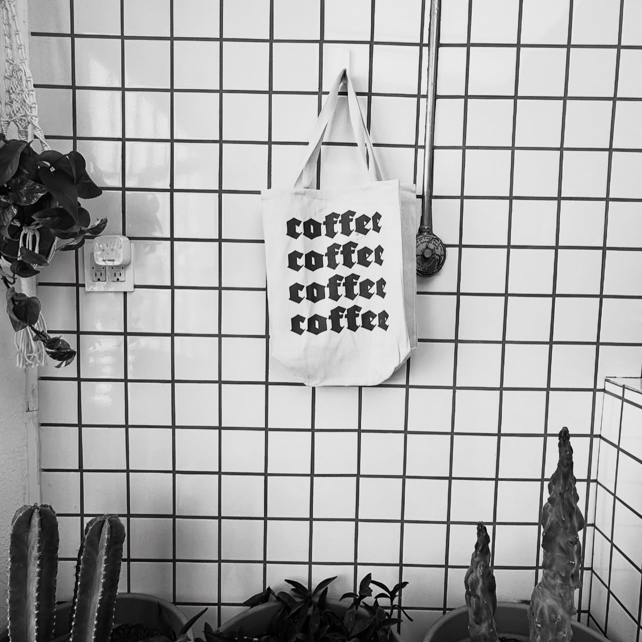 Coffee Canvas Tote Bag