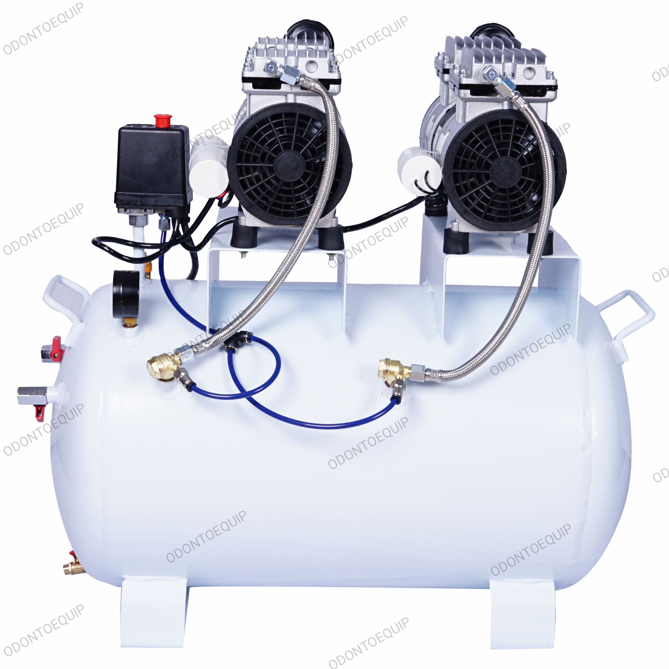 Compresor Odontológico Silencioso Sin Aceite Thomas Horizontal