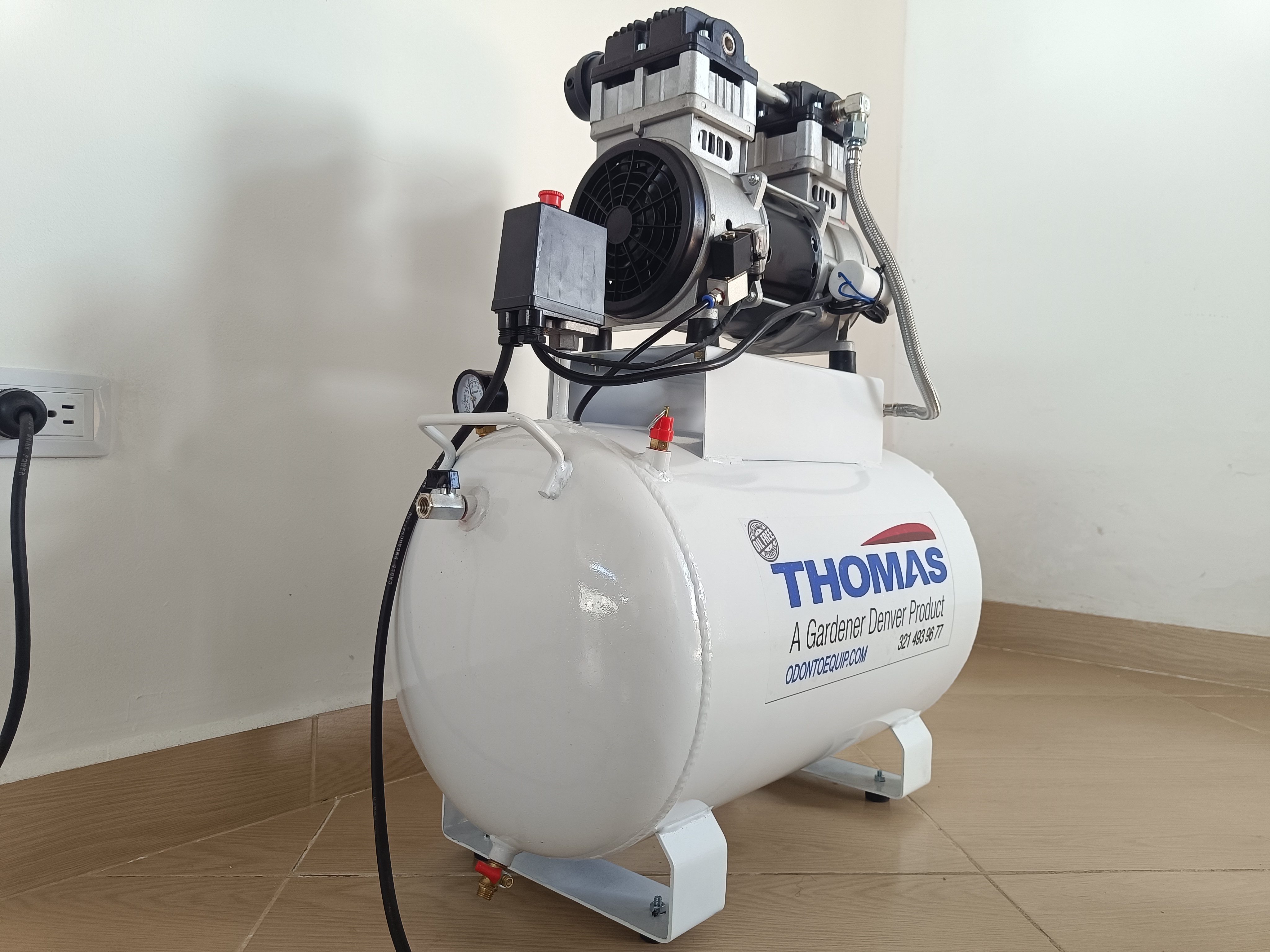 Compresor Odontológico Silencioso Thomas 2hp