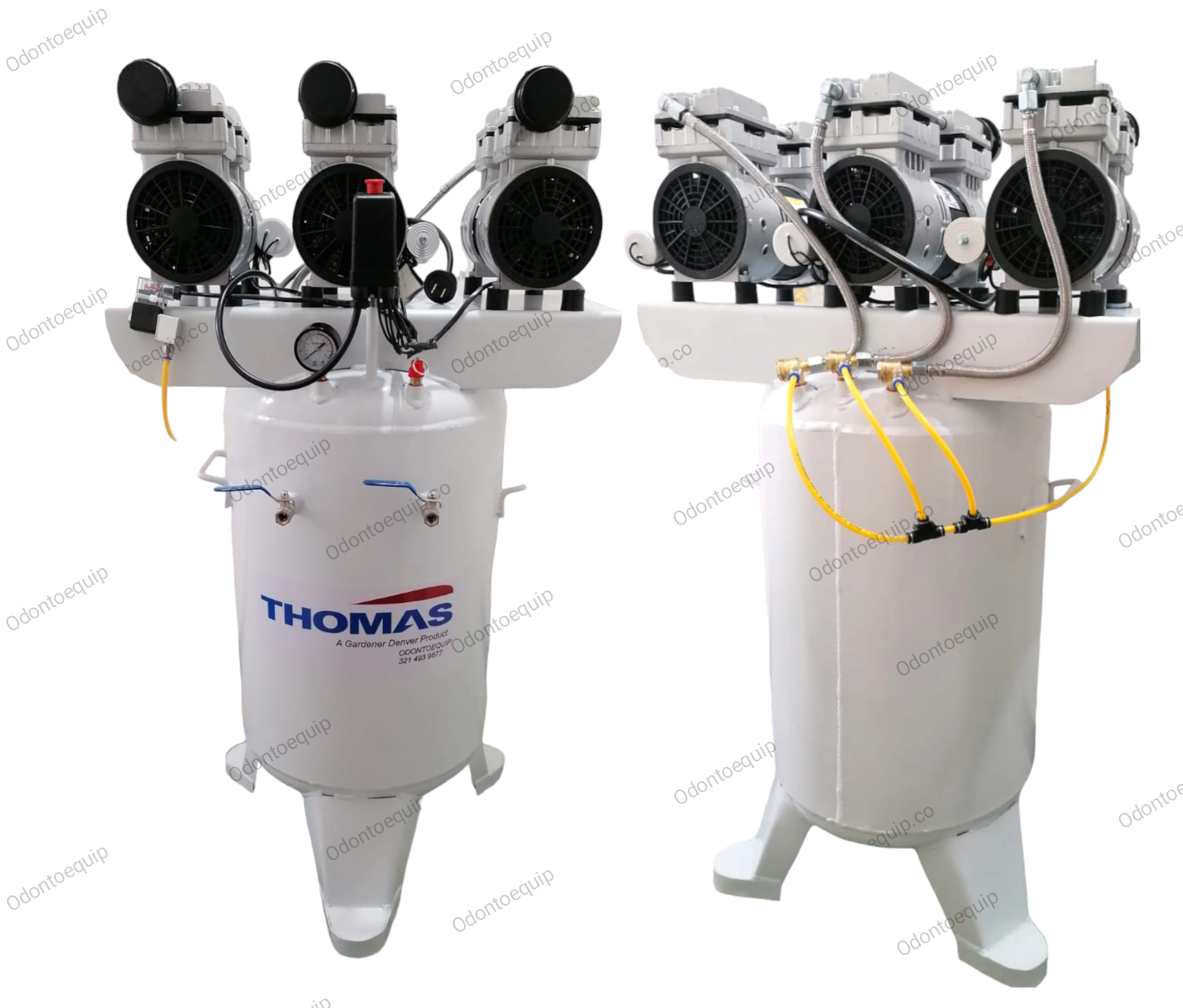 Compresor Odontologico Thomas 3Hp Vertical