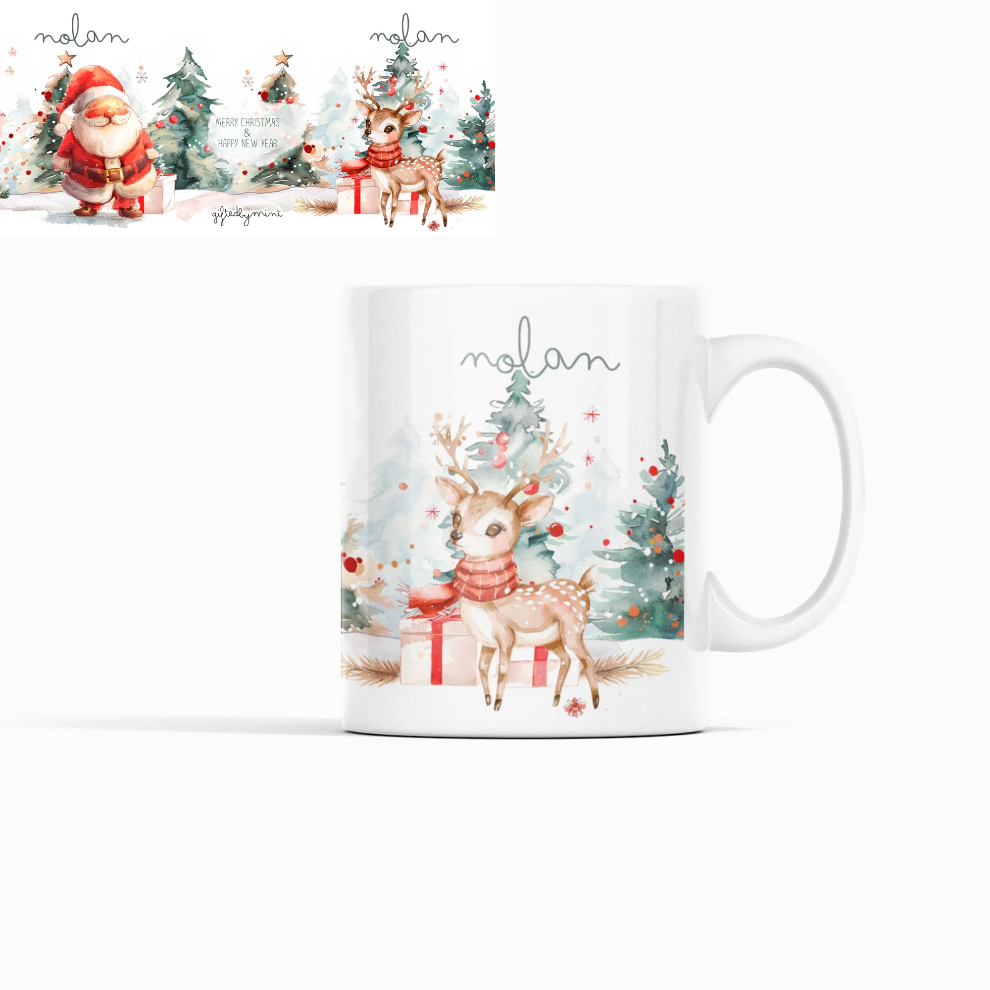 Personalised Christmas Mug