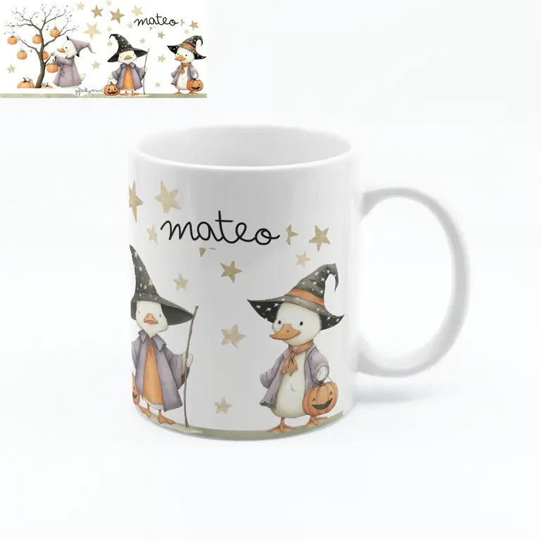 Halloween Goose Mug