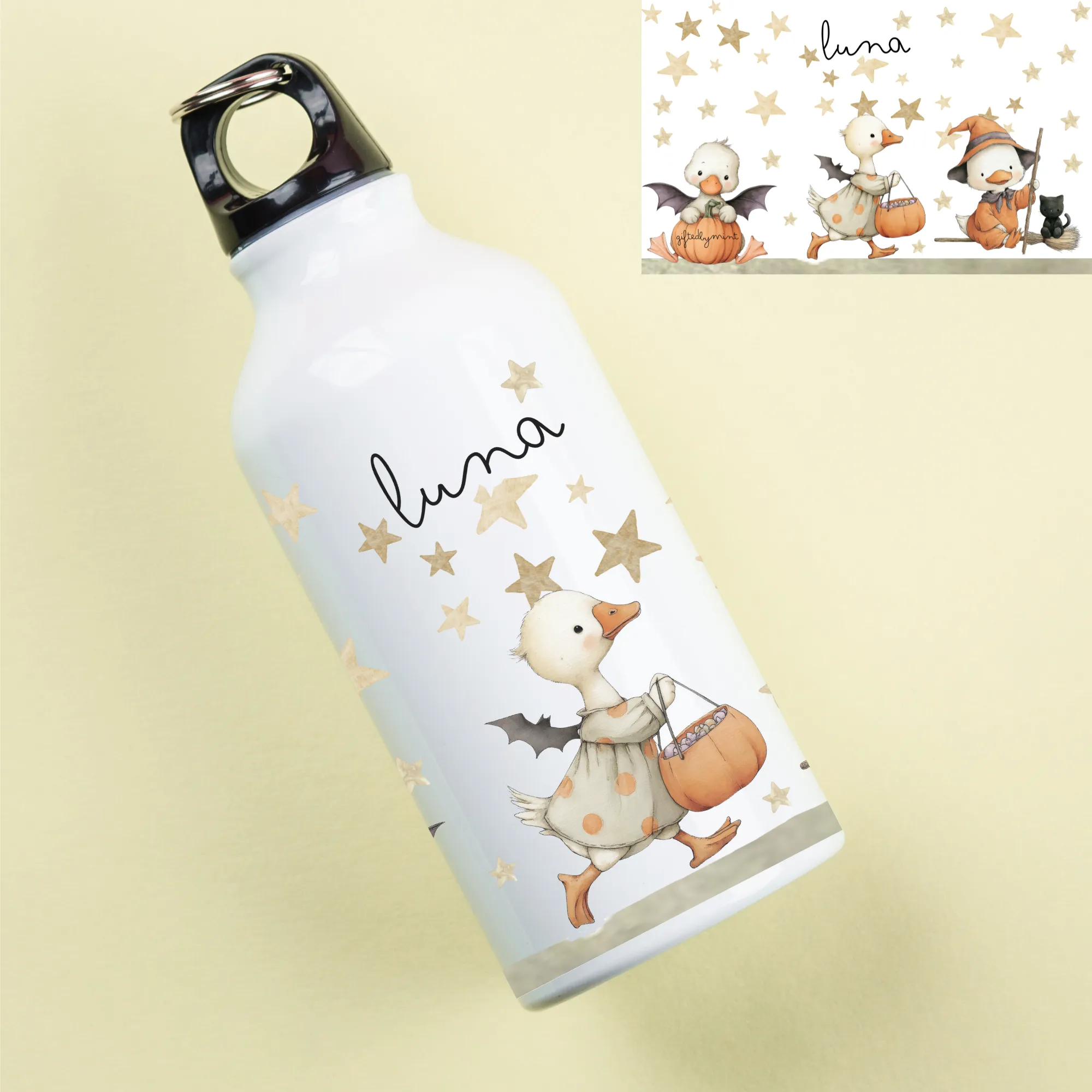 Personalised Halloween Water Bottle