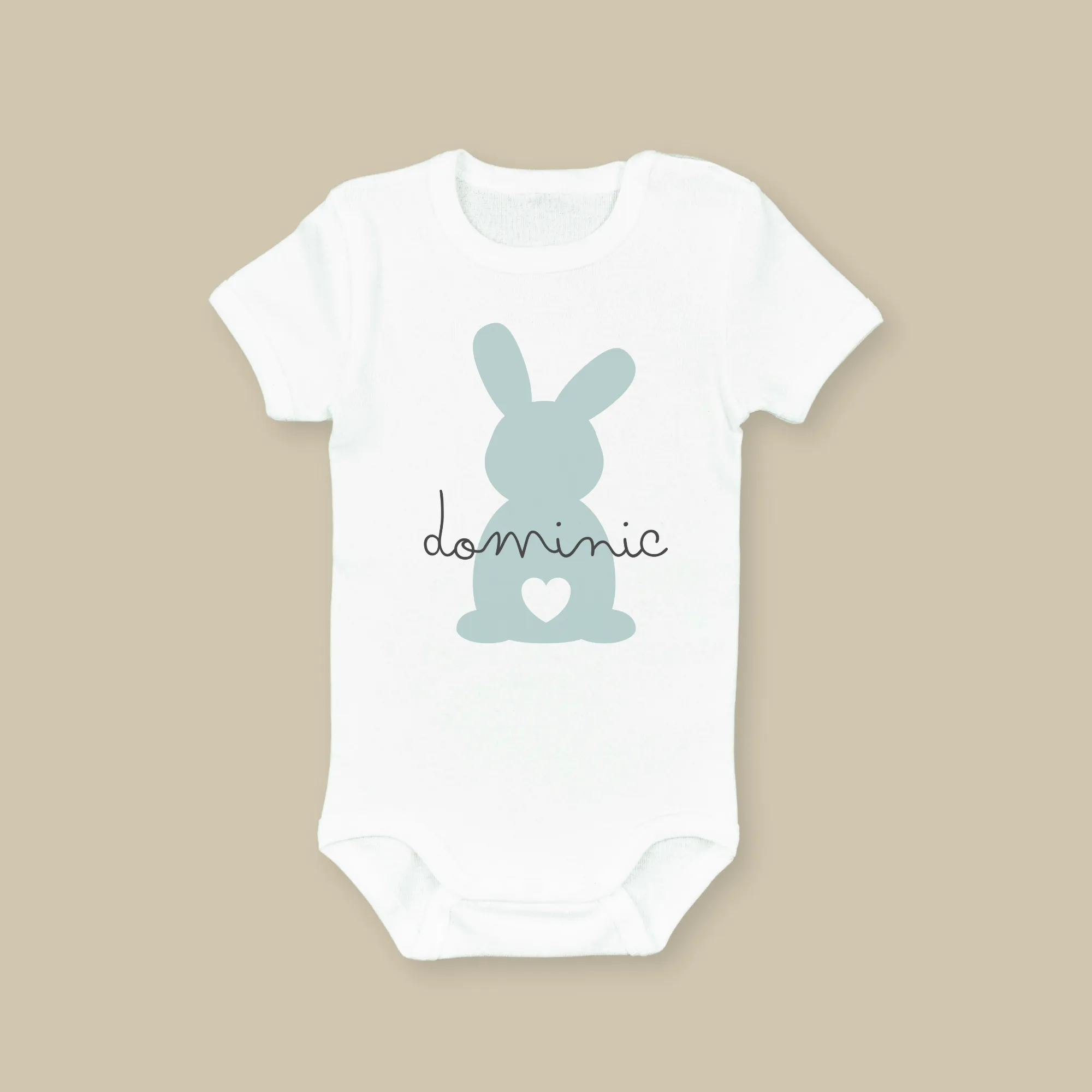 Personalised Bunny Baby Onesie