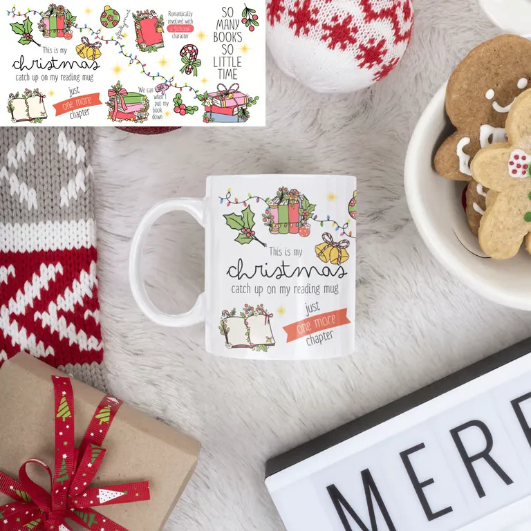 Christmas Reading Mug