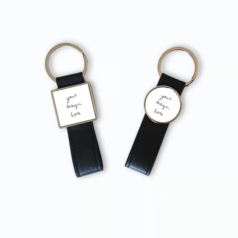 Custom Leather Keychains