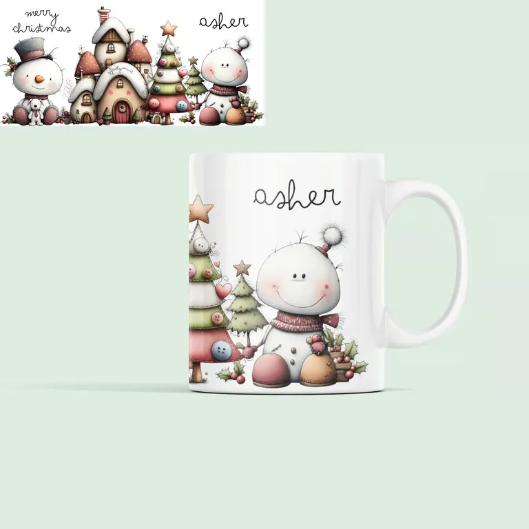 Personalised Christmas Mug