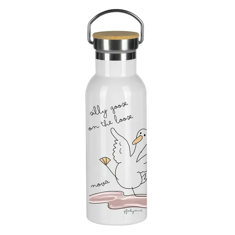 Silly Goose On The Loose Insulated Bottle