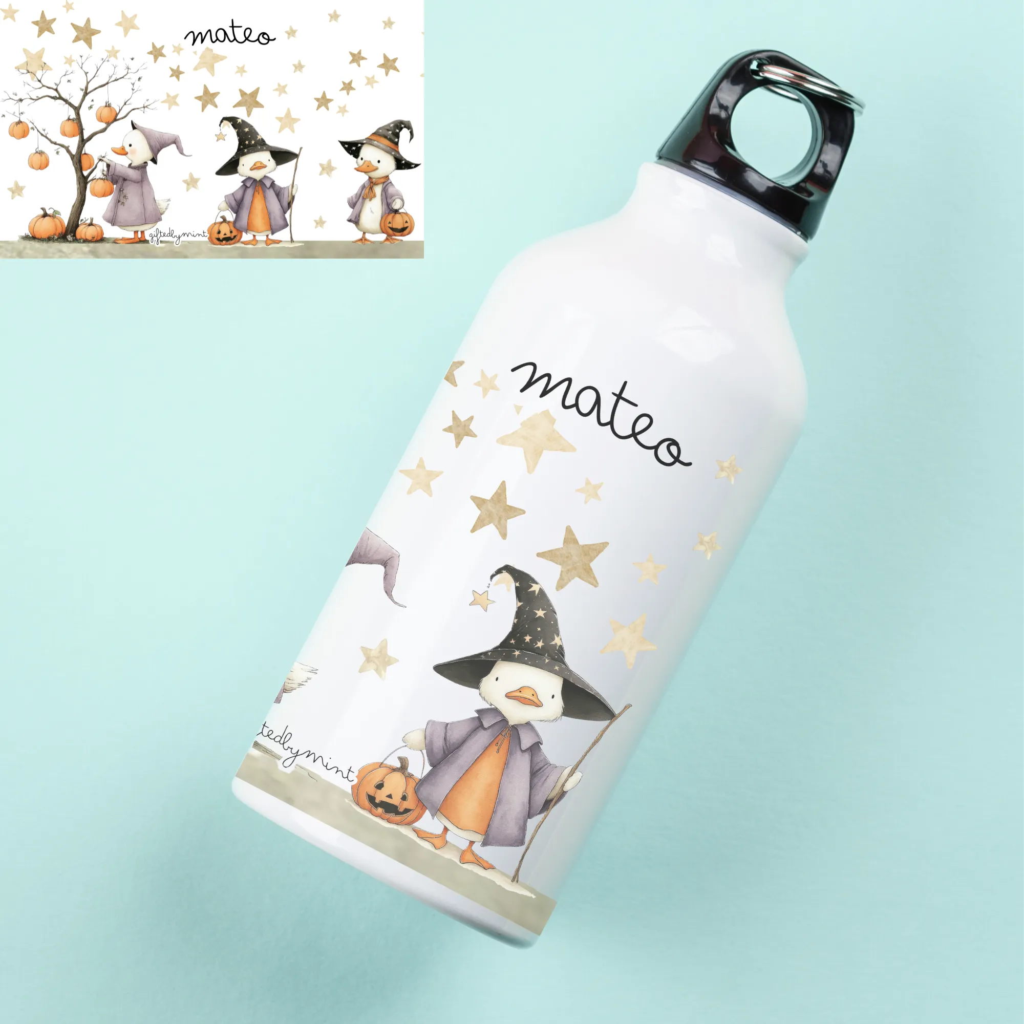 Personalised Halloween Water Bottle