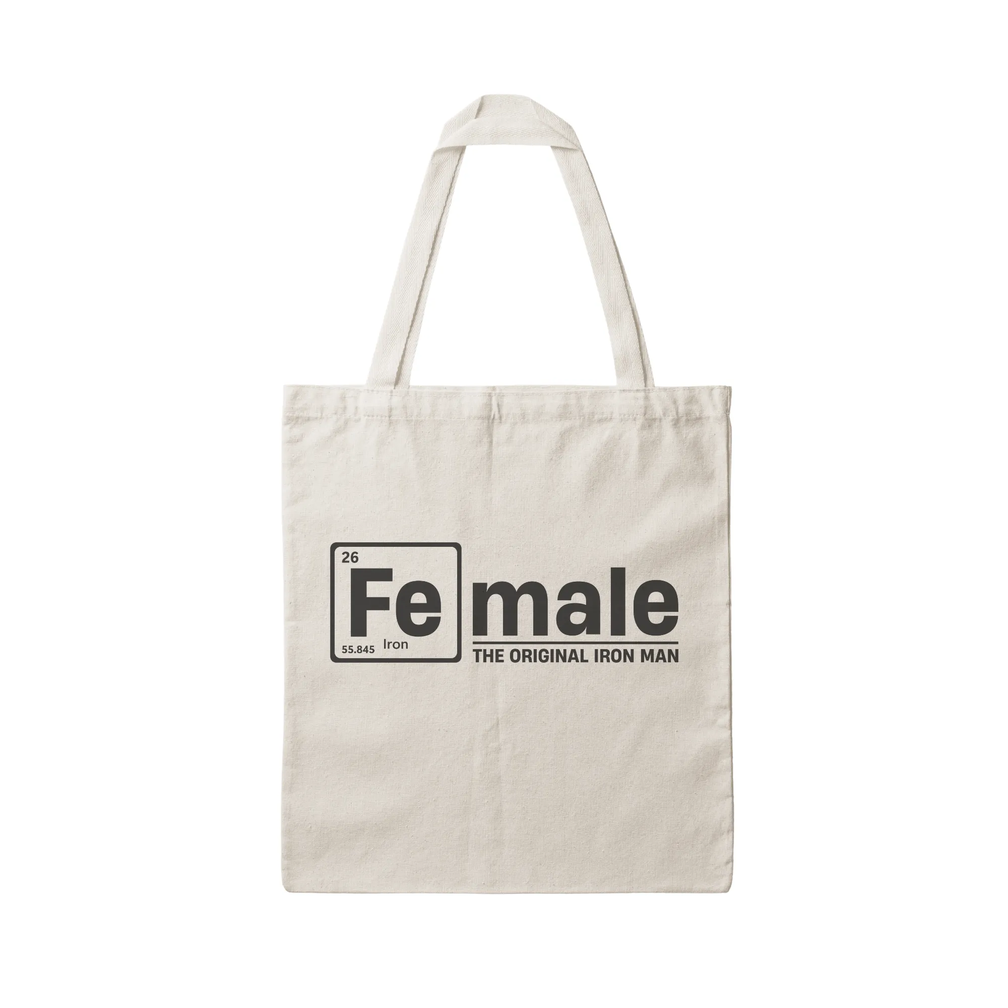 Female Iron Man Tote Bag