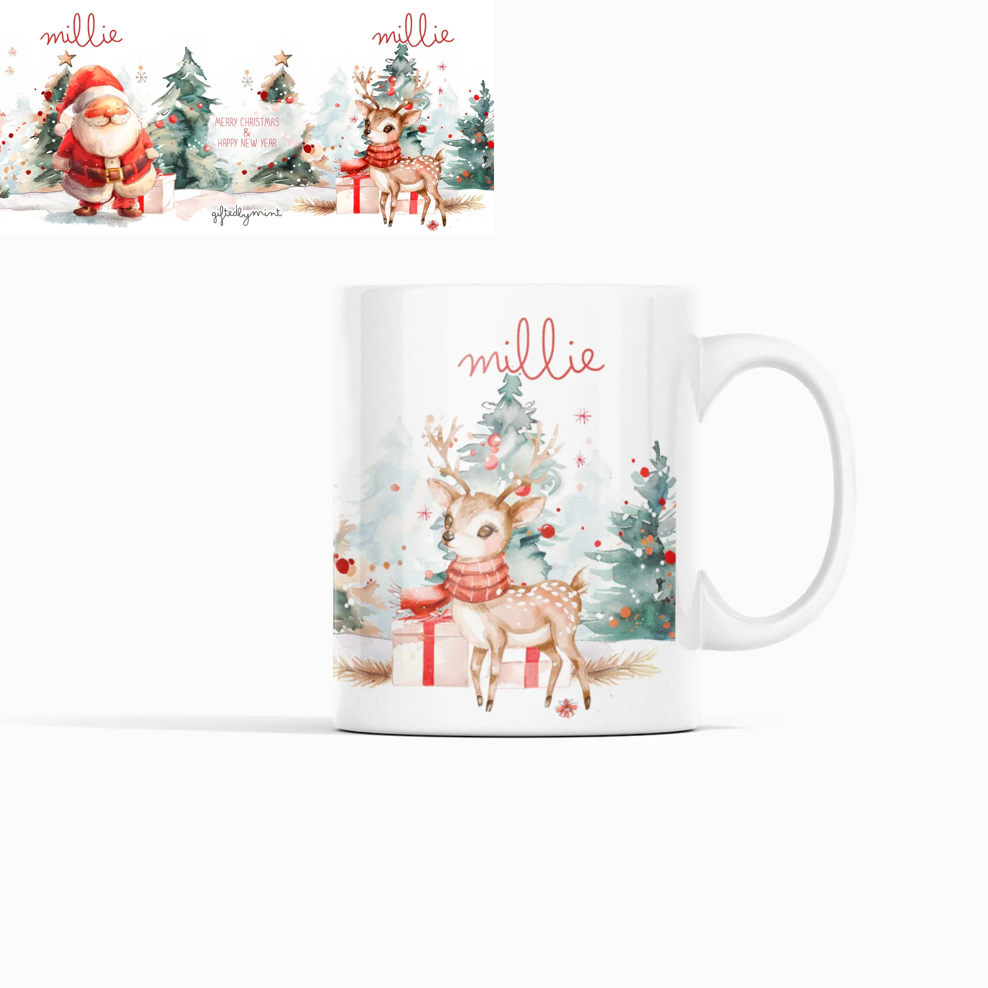 Personalised Christmas Mug