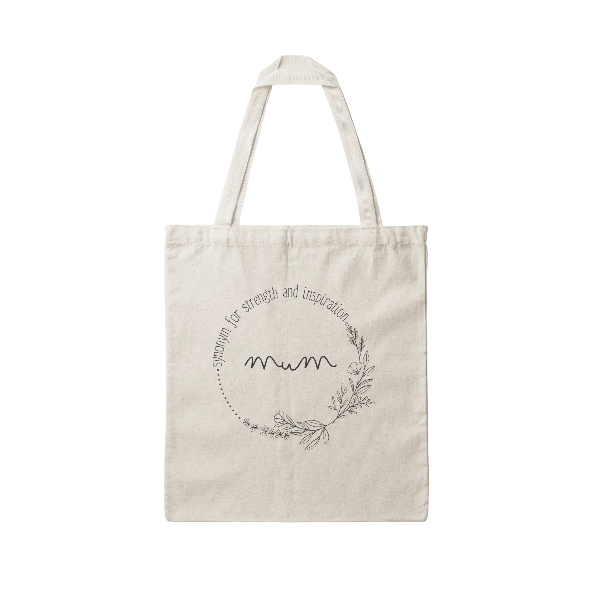 Mom Canvas Tote Bag