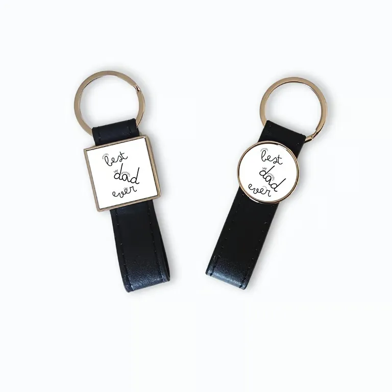 Best Dad/ Mom Ever Keychain
