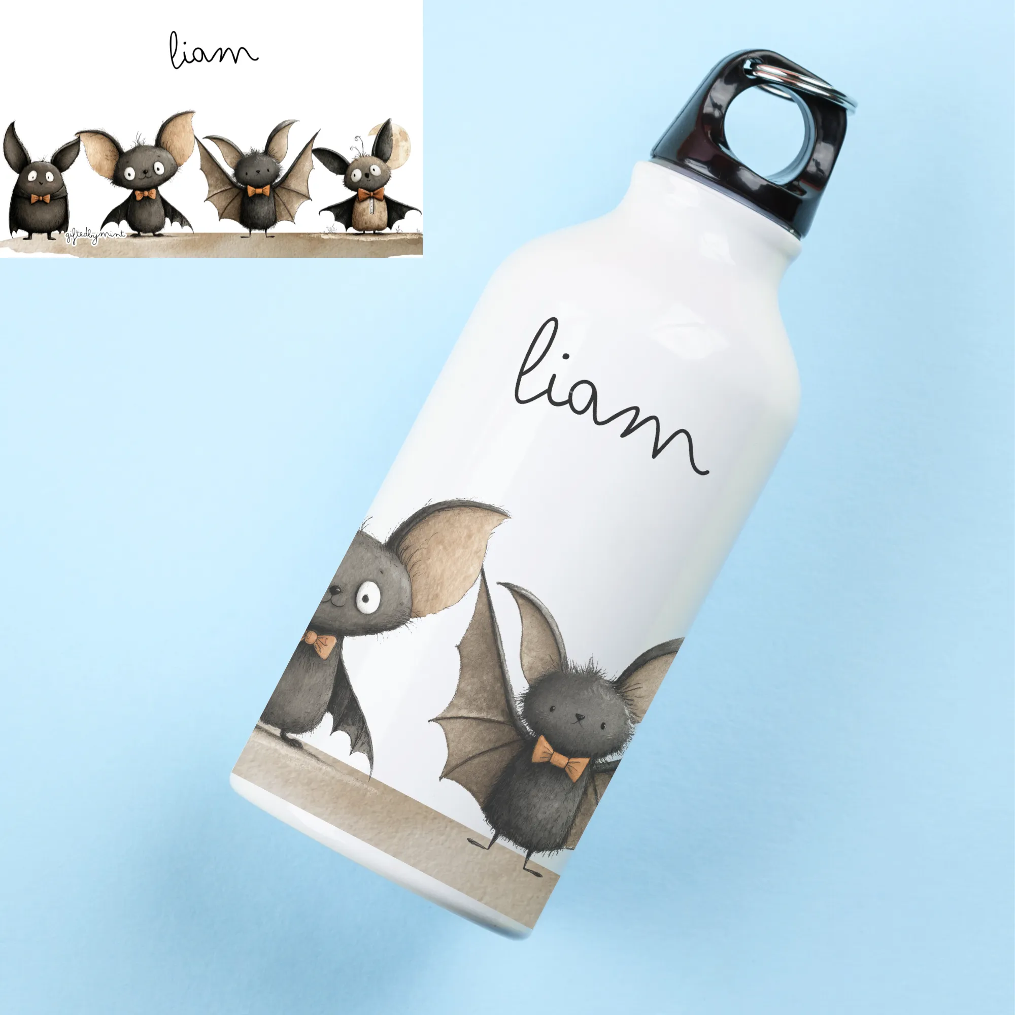 Halloween Themed Water Bottles