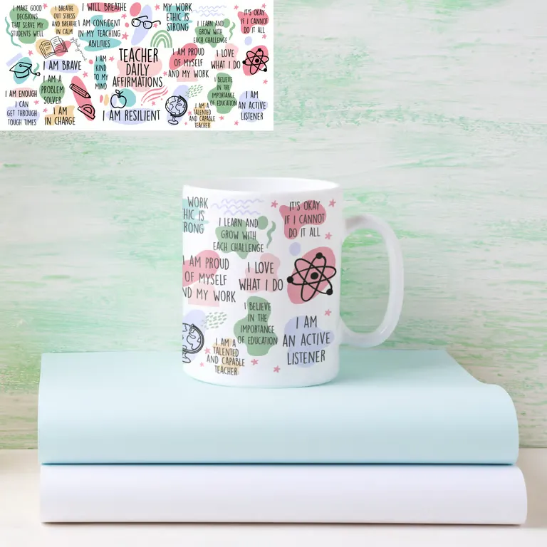 Teacher Daily Affirmations Mug