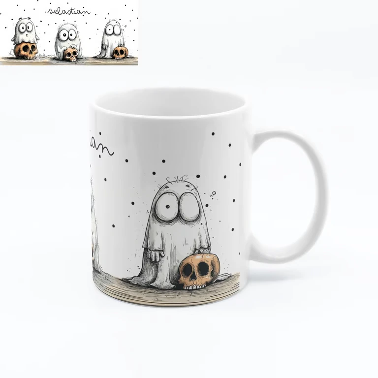 Halloween Ghost Mug