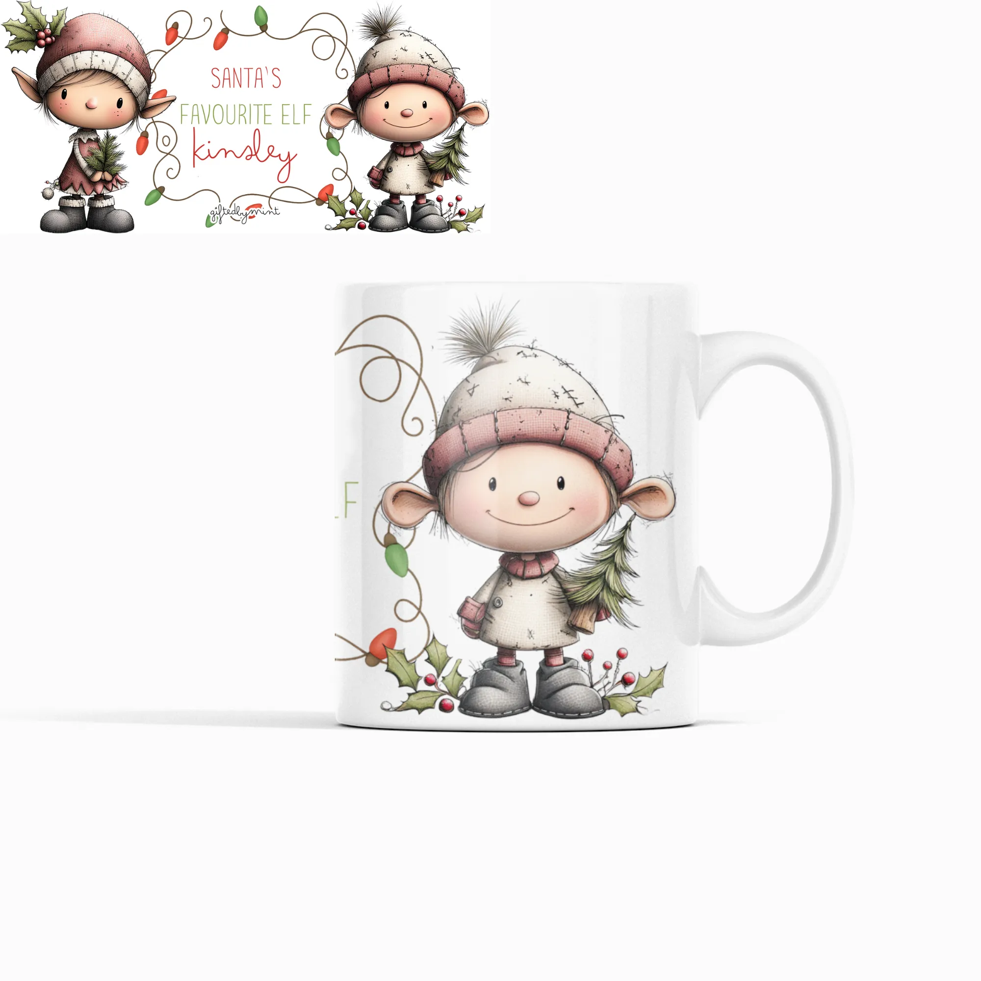 Santa's Favourite Elf Mug