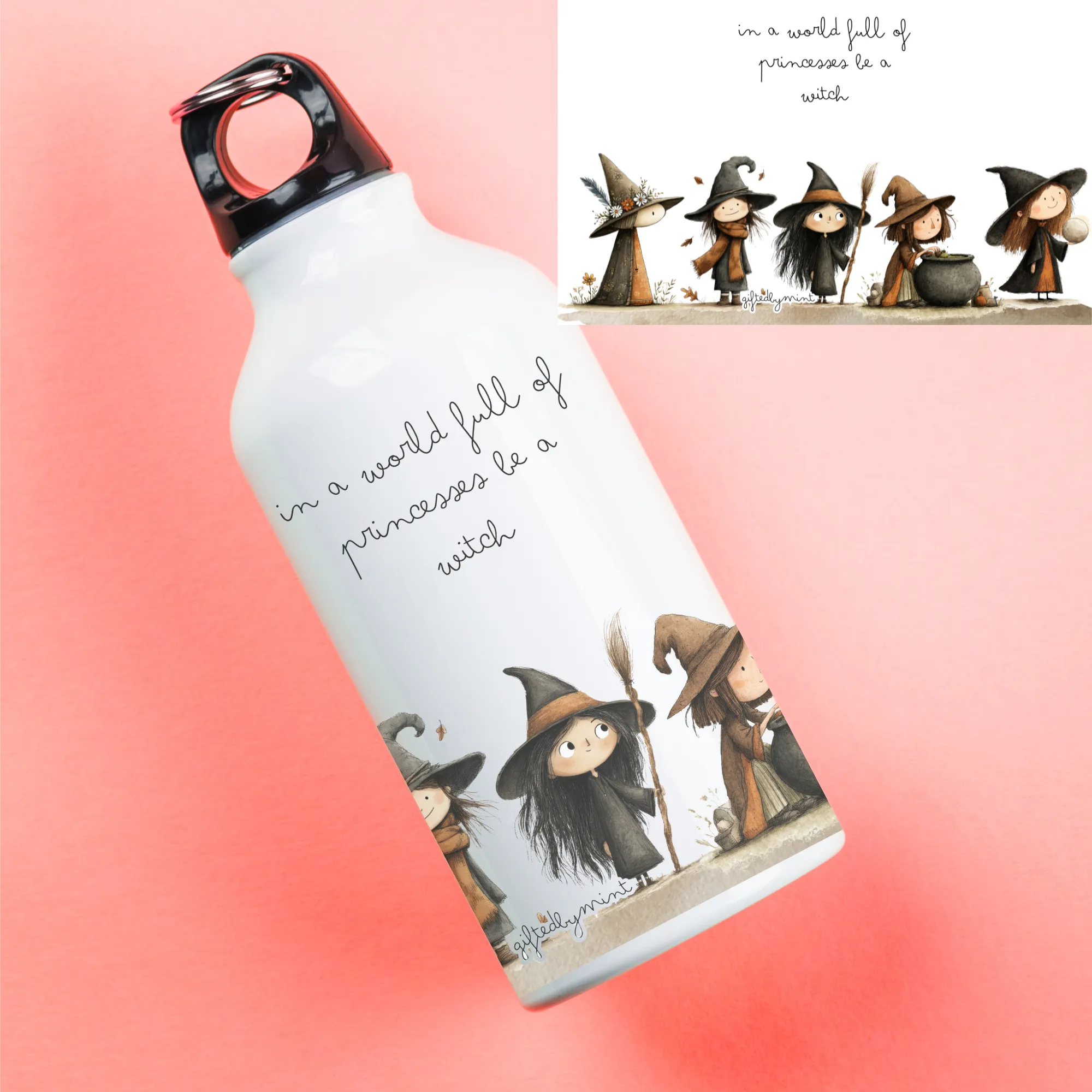 Halloween Themed Water Bottles