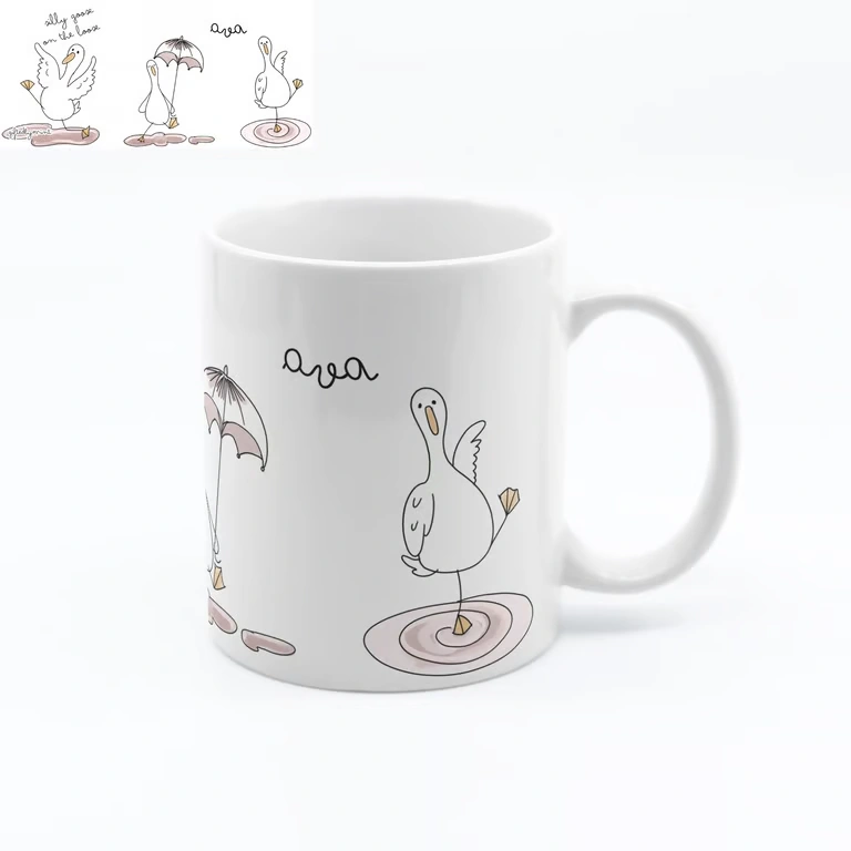 Silly Goose Ceramic Mug