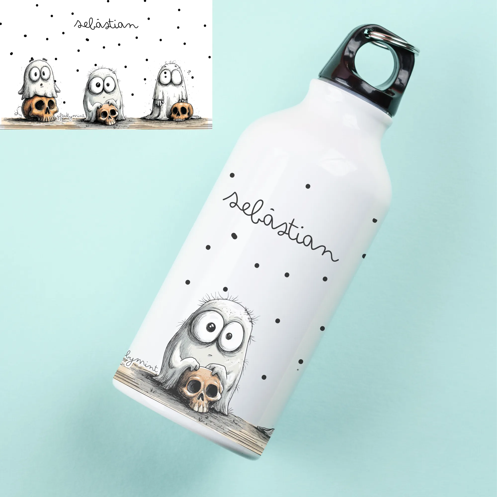 Halloween Themed Water Bottles