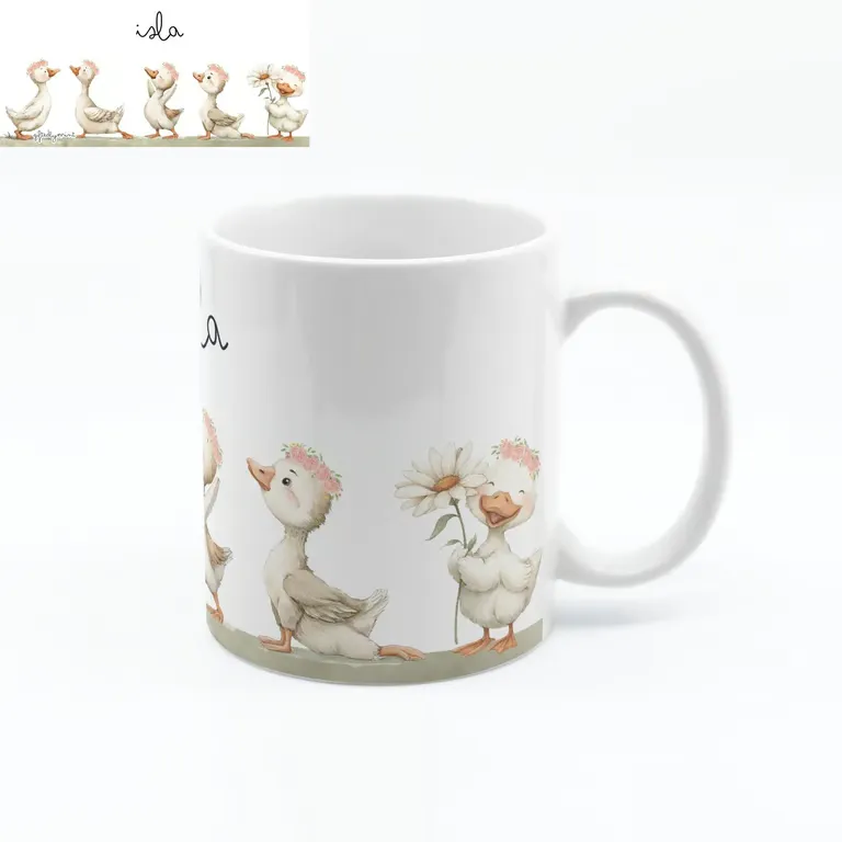 Goose Friends Ceramic Mug