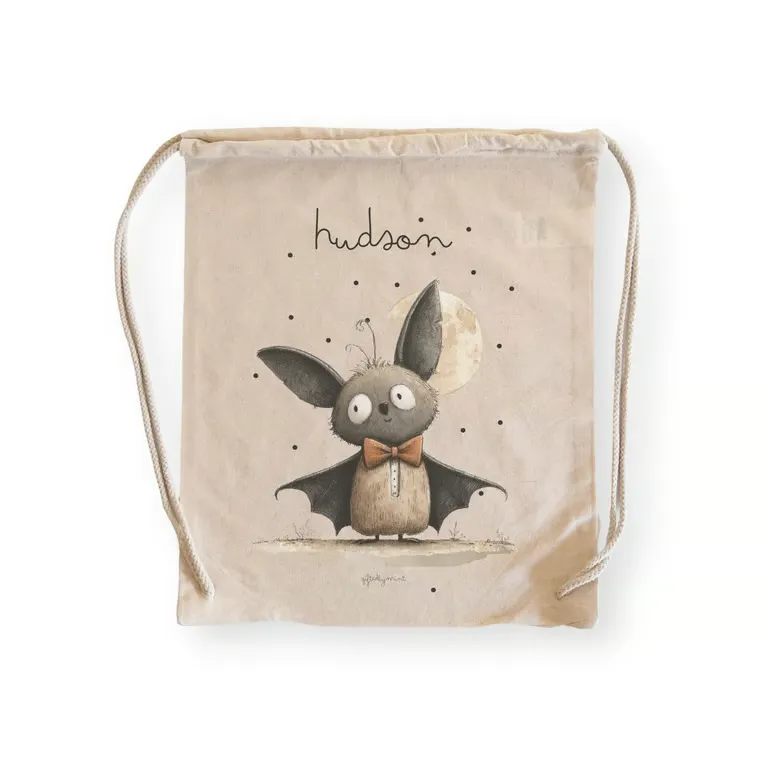Personalised Halloween Drawstring Bag