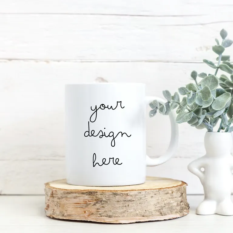 Personalised White Ceramic Mug