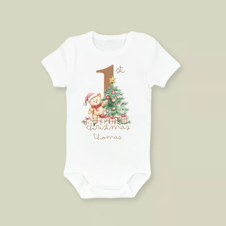 Baby's First Christmas Onesie