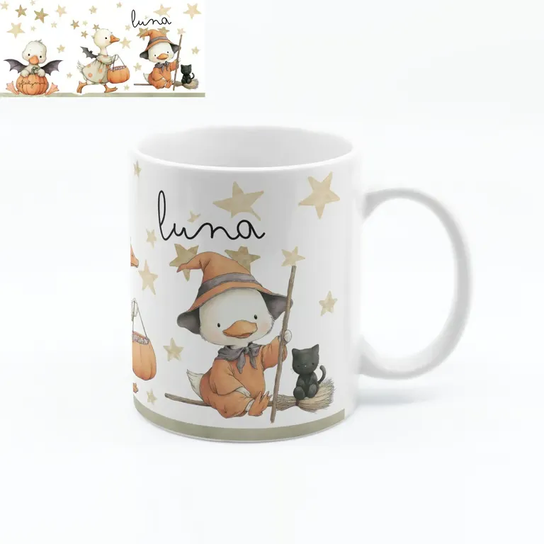 Halloween Goose Mug