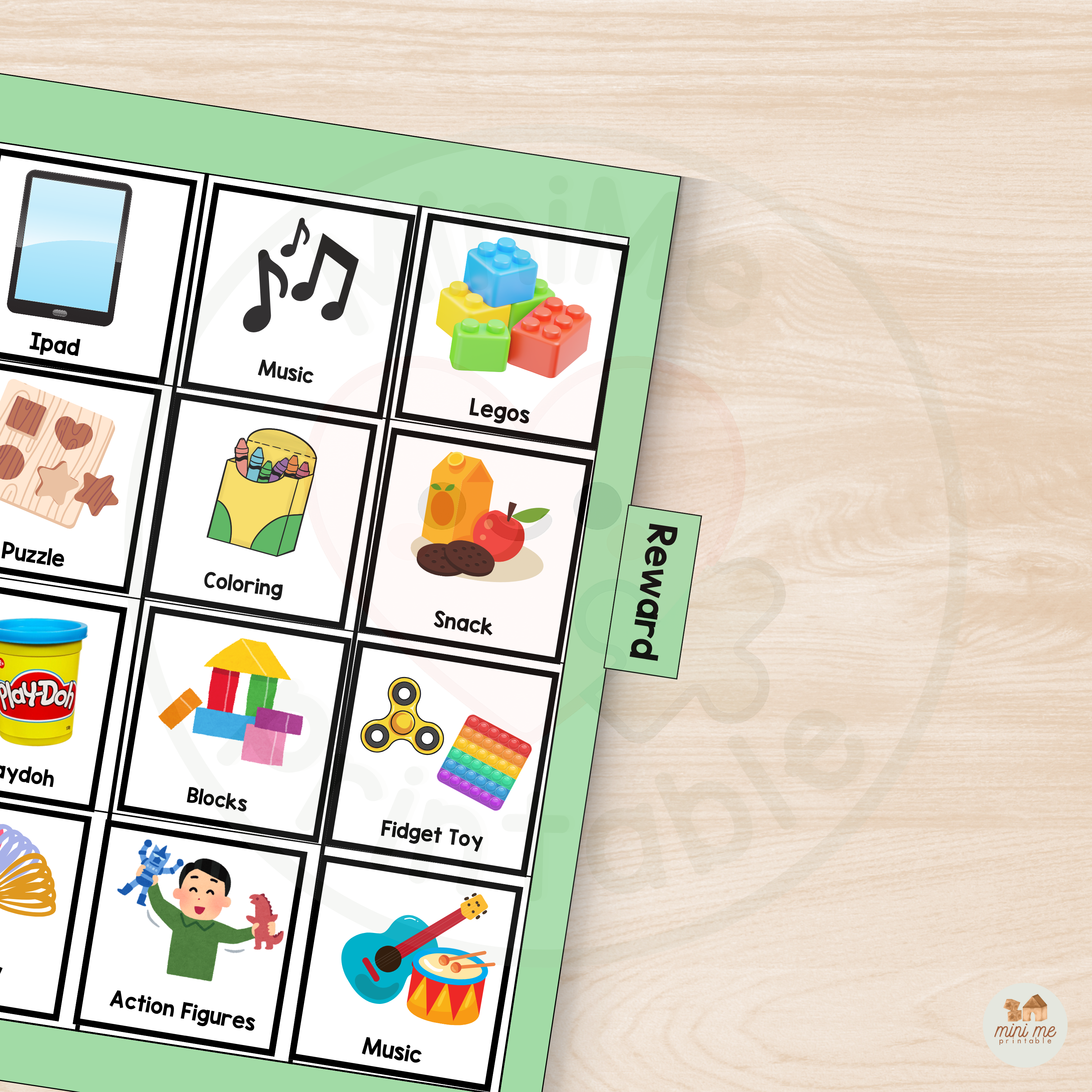 Visual Communication Book for Schedule, Reinforcement, Calming Strategies and Behavior Support- DIGITAL