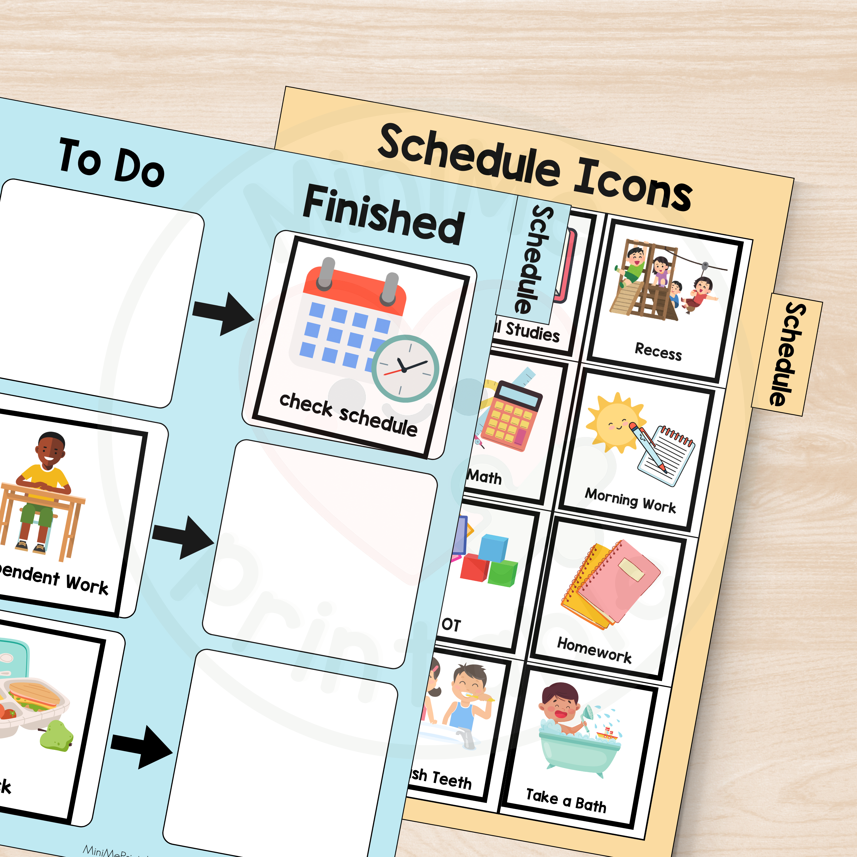 Visual Communication Book for Schedule, Reinforcement, Calming Strategies and Behavior Support- DIGITAL