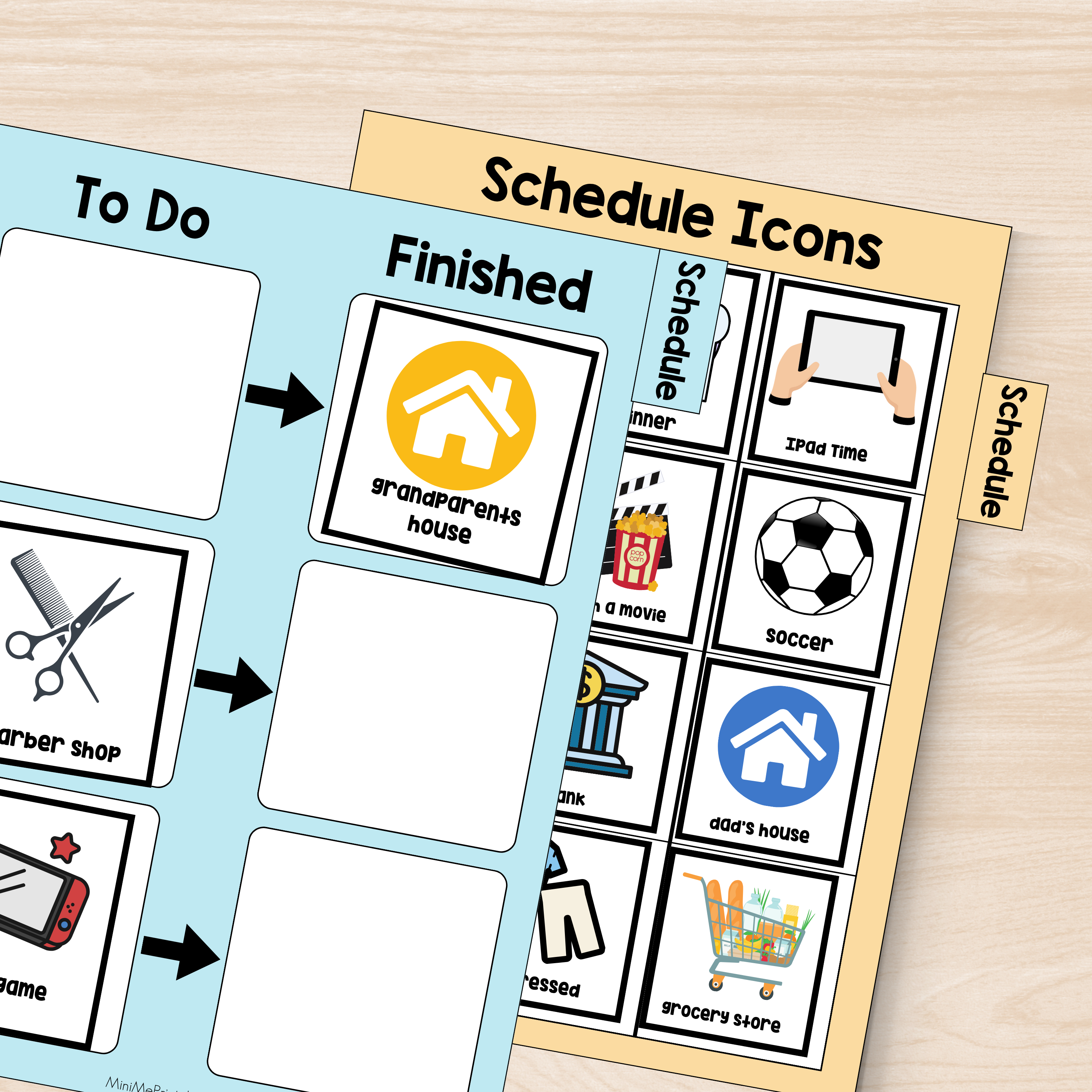 Home Related Icons ADD-ON for Visual Communication Book