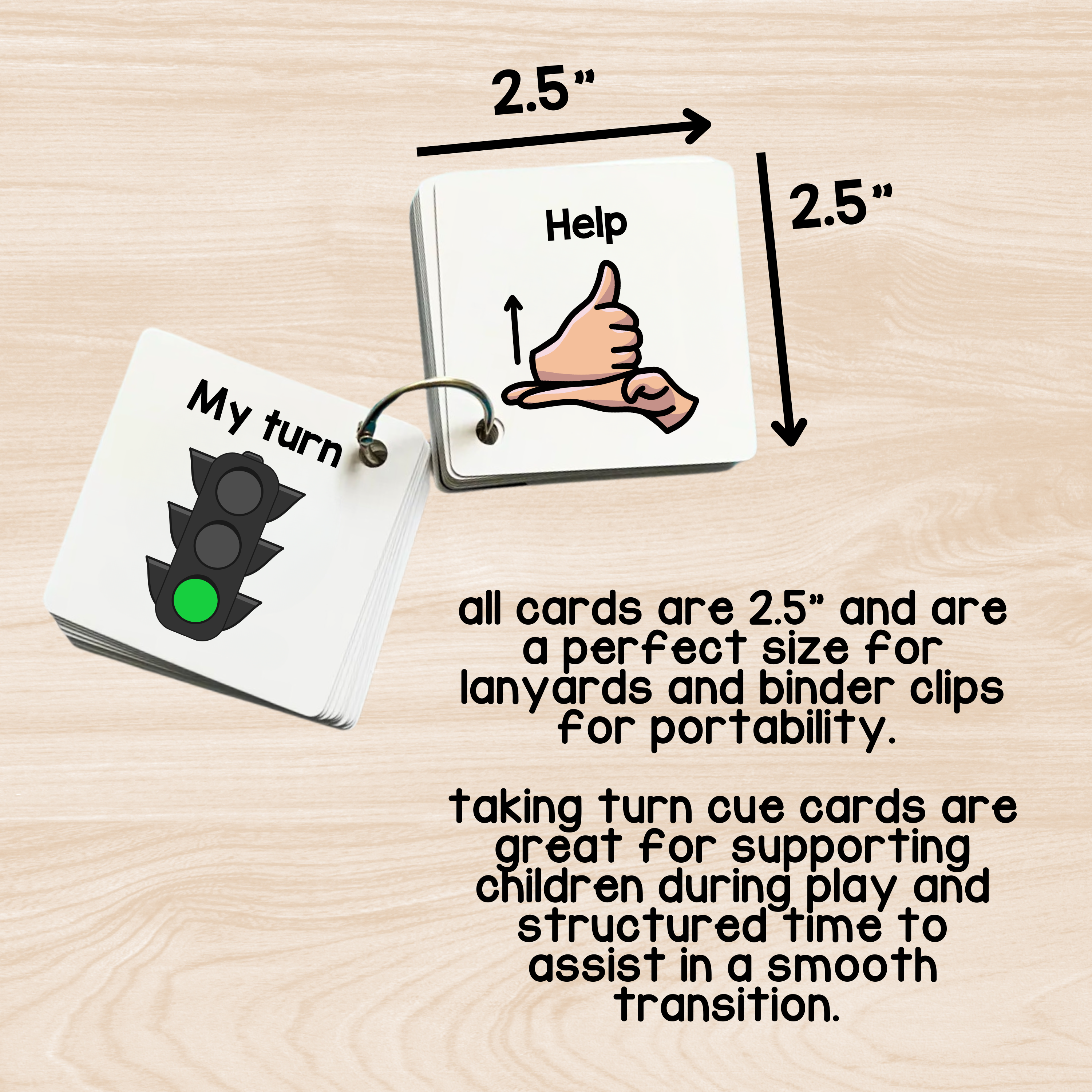 36 Behavior Visual Communication Cue Cards