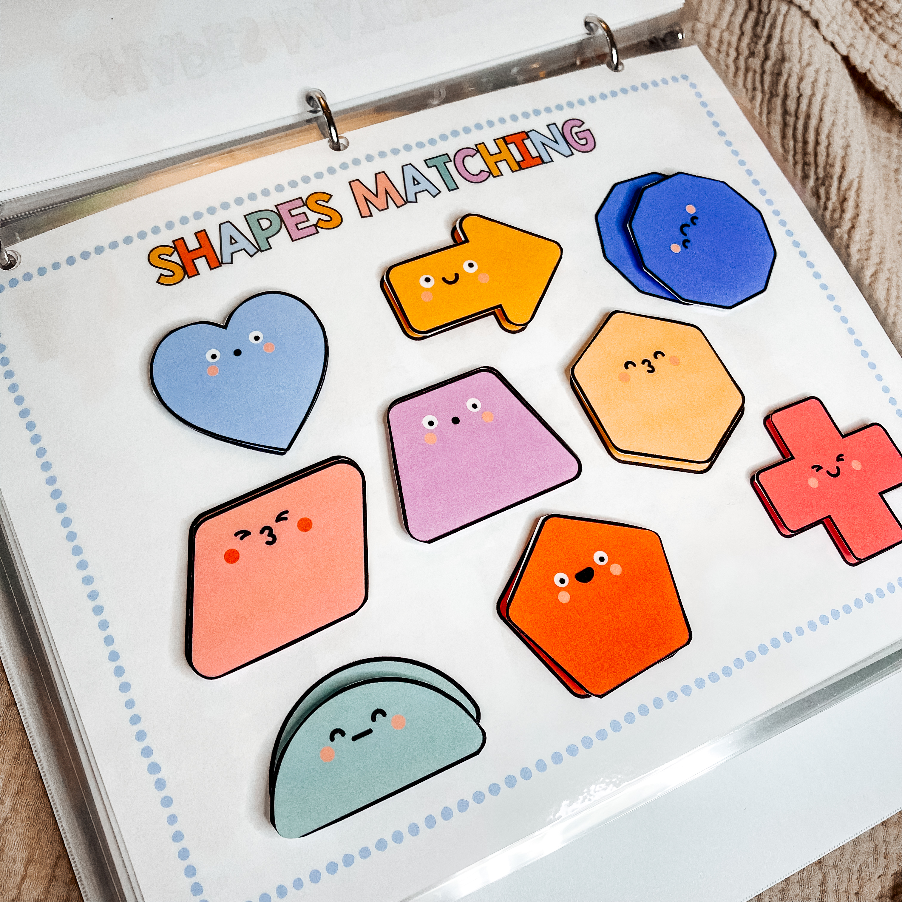 Preschool and Kindergarten Learning Binder and Busy Book Bundle