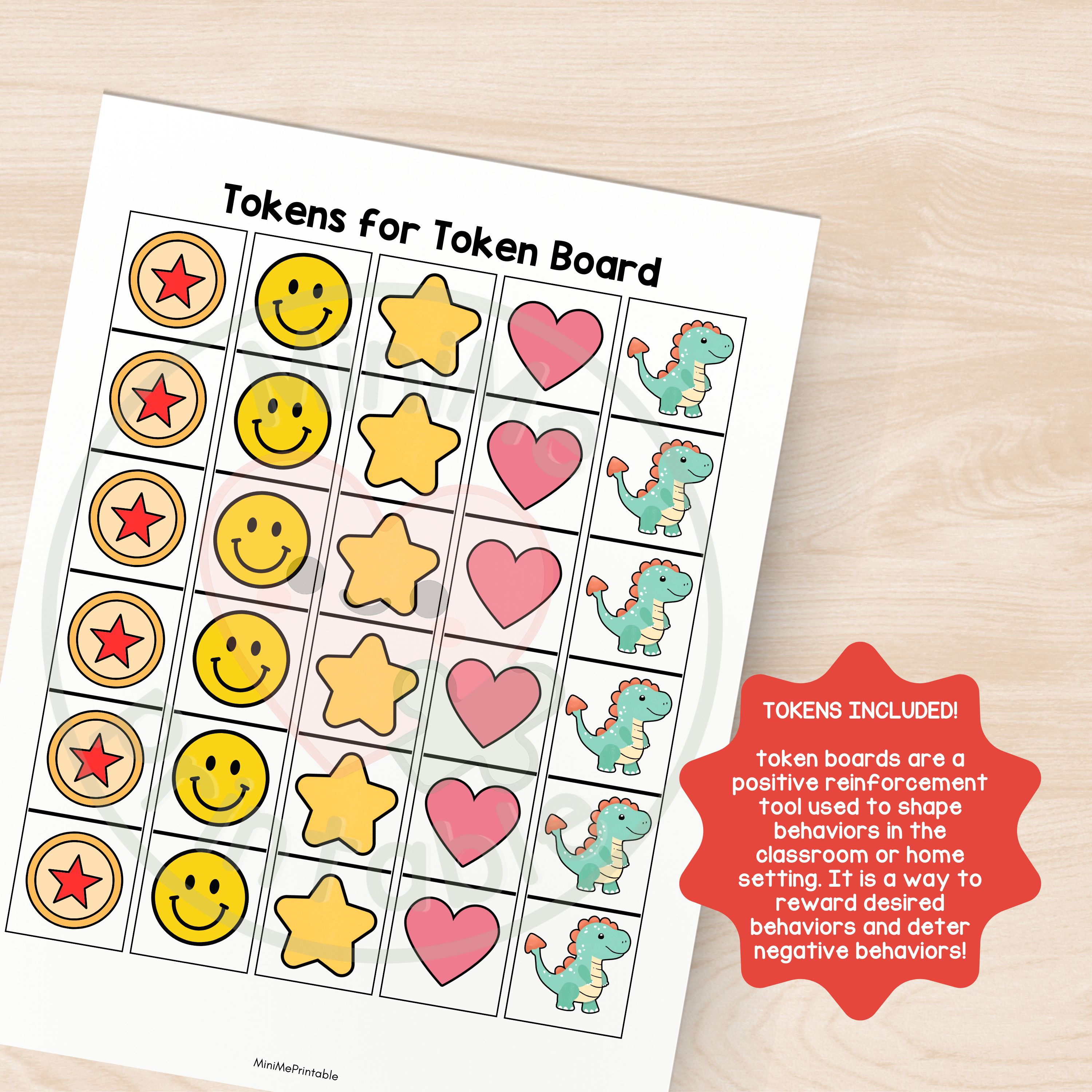 First/Then Boards with Icons & Token Boards