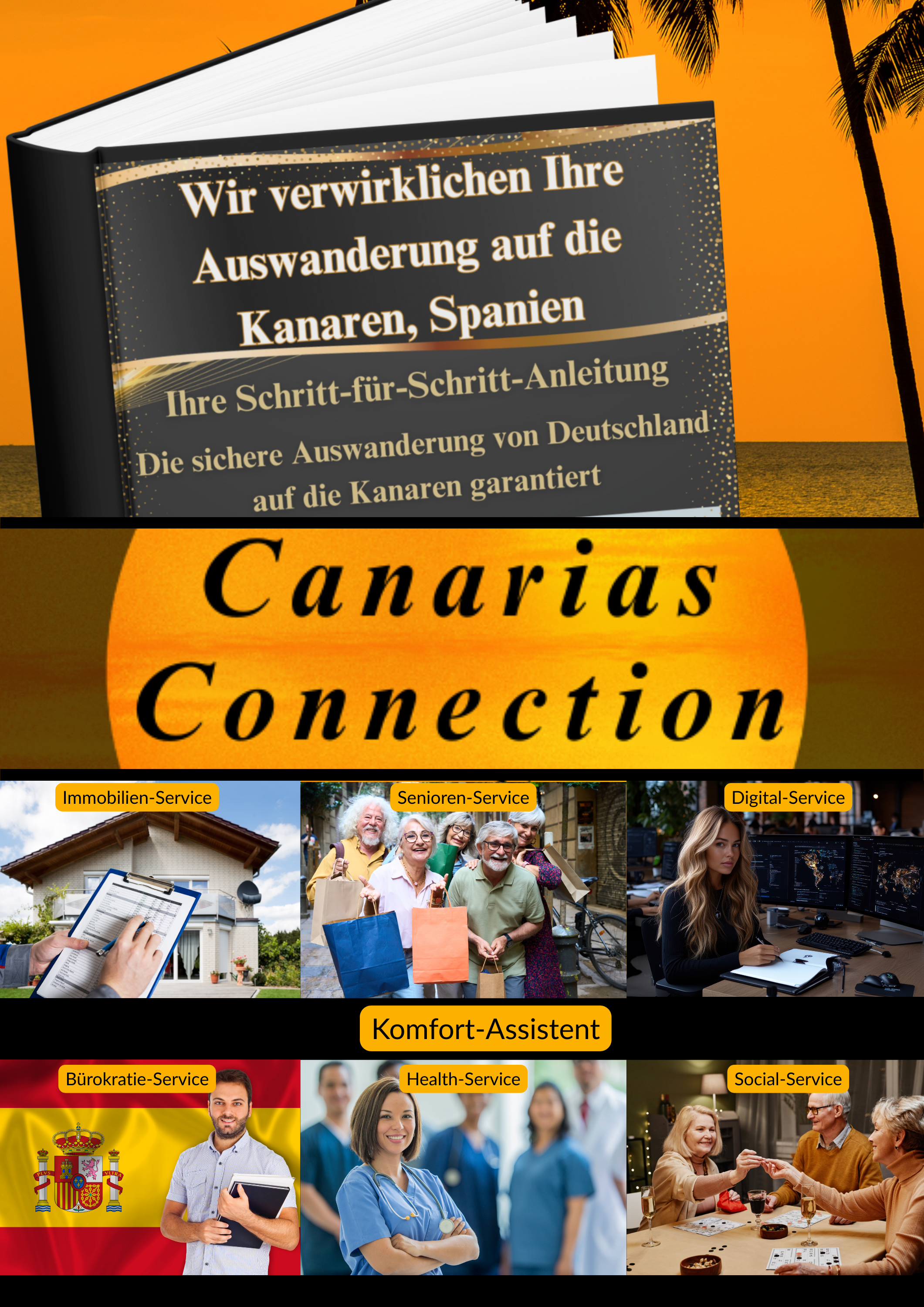 Termin - Kurzes Beratungsgespräch - Komfort-Assistent und Auswanderung auf die Kanaren, Spanien