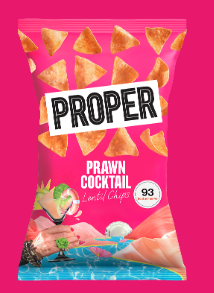 Proper Prawn Cocktail Lentil Chips
