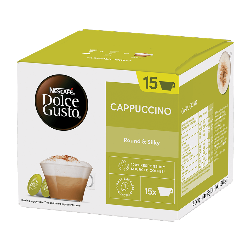 Nescafé Dolce Gusto Cappuccino Pods
