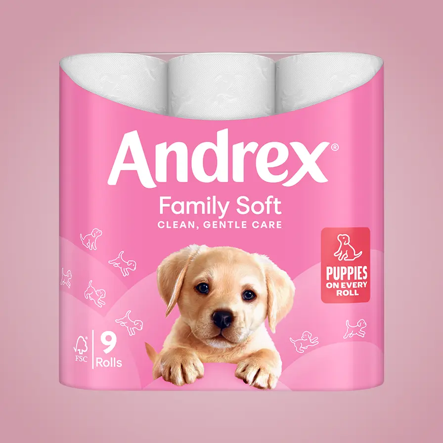 Andrex Family Soft Toilet Tissue