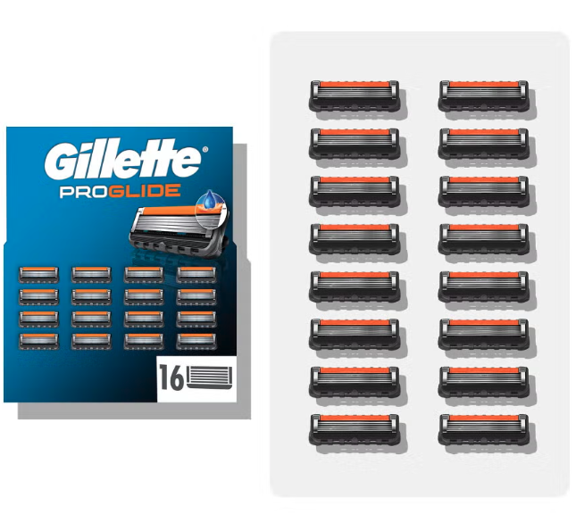 Gillette ProGlide Razor Blades 16 Pack
