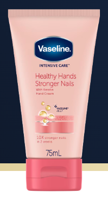 Vaseline Intensive Care Healthy Hands Stronger Nails Hand Cream