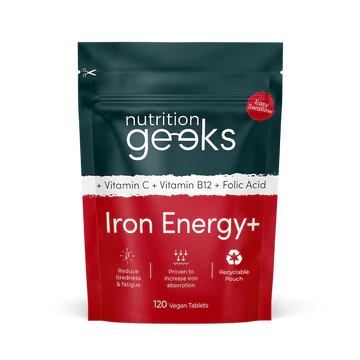 Iron Energy+ Vegan Tablets