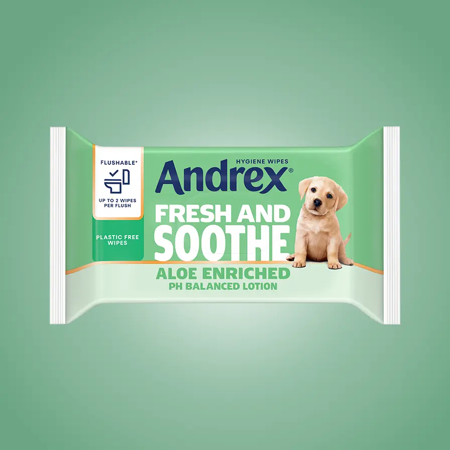 Andrex Fresh and Soothe Hygiene Wipes