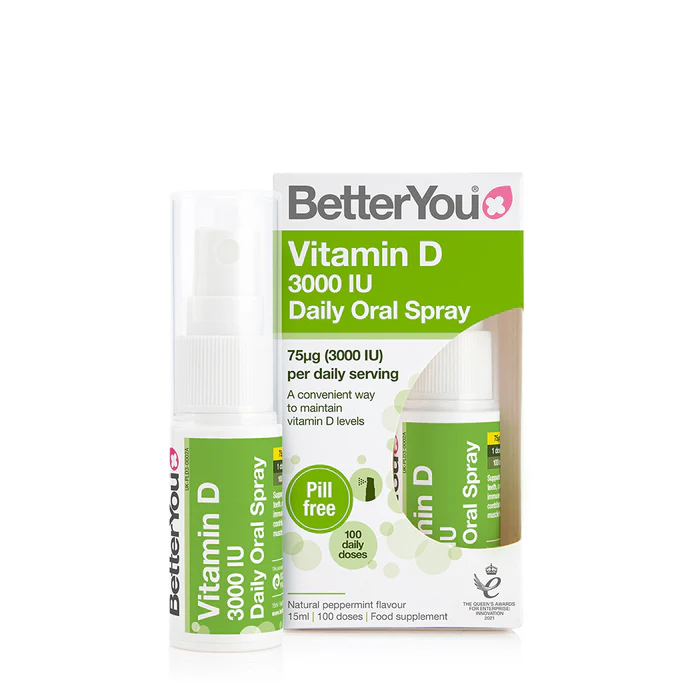 BetterYou Vitamin D 3000 IU Daily Oral Spray