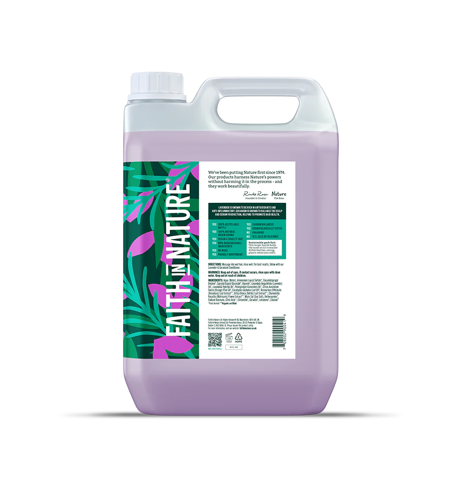 Faith in Nature Lavender Shampoo 5L