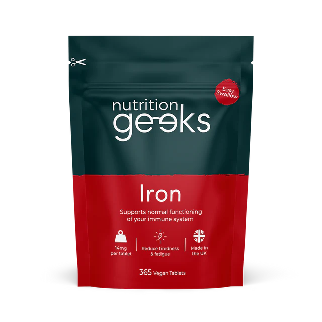 Nutrition Geeks Iron Tablets