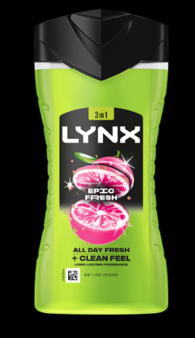 LYNX Epic Fresh 3-in-1 Body Wash